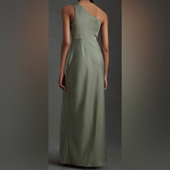 BHLDN Dylan Satin Charmeuse Dress Women Size 2 - Picture 2 of 11